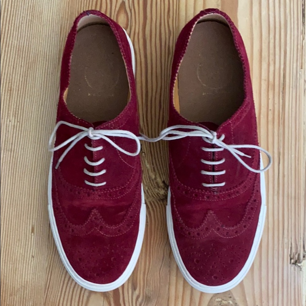 Dark Red Wolf vs Goat (WvG) Shoes